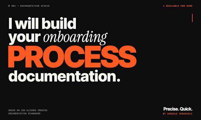 build your onboarding process documentation