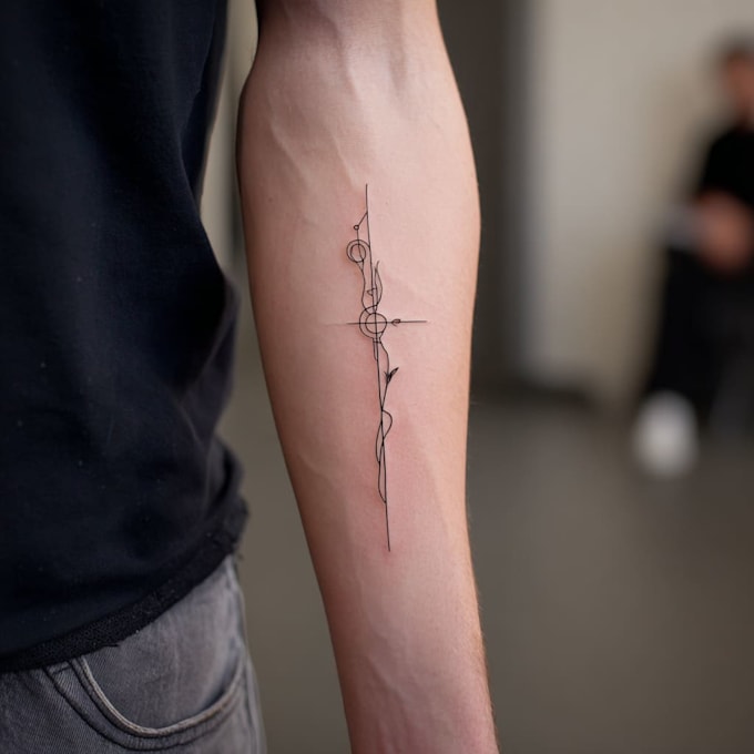 create your ideal minimalist or fine line tattoo design