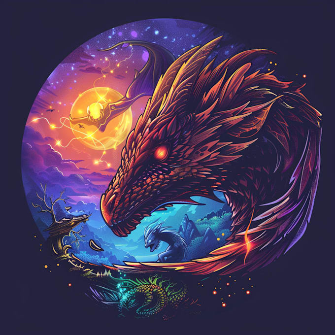 make a fantasy logo