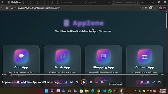 create a responsive website using HTML CSS bootstrap