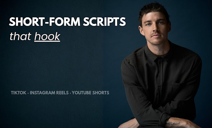 write short form video scripts for tiktok, instagram reels and shorts
