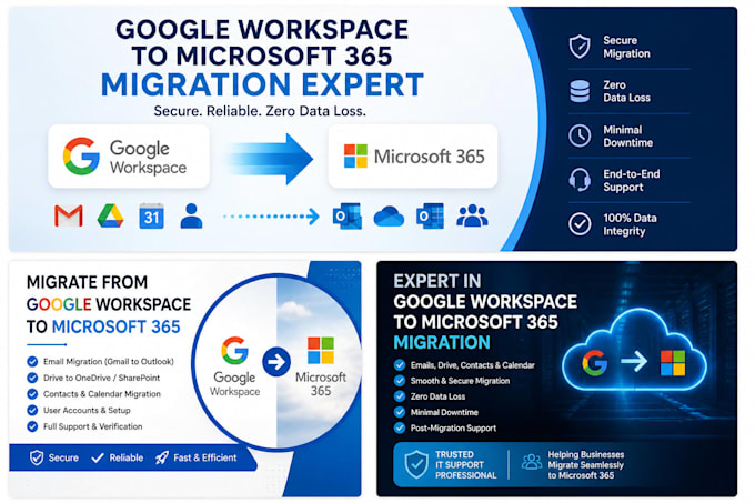 migrate g suite to microsoft 365 with zero data loss