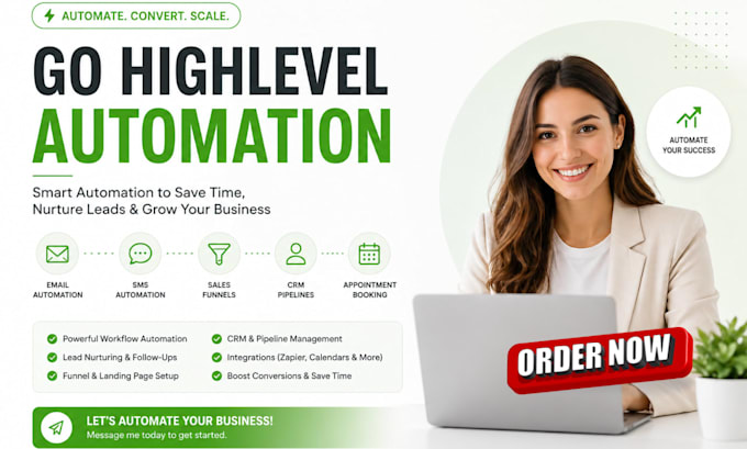 create go highlevel automation to automate your business tasks