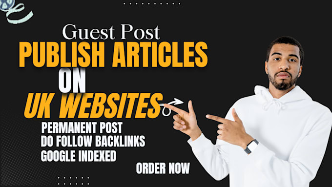 publish your article on high authority UK websites