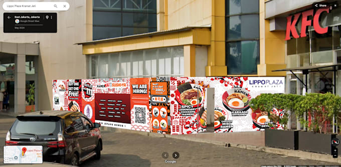 design high impact hoarding, signage, or billboard