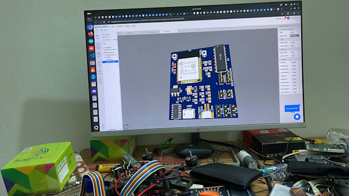 do multilayer pcb design, schematic design, rf pcb layout with gerber, bom files