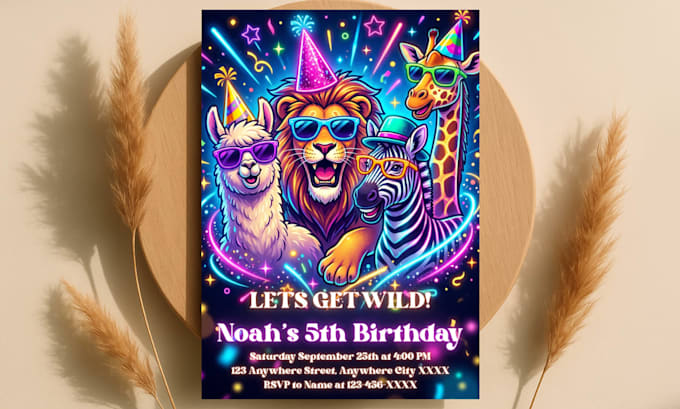 design any event invitation