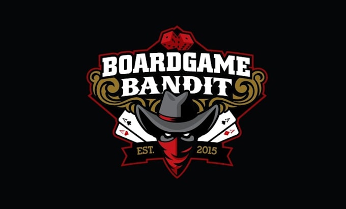 design e sports board games brand logo