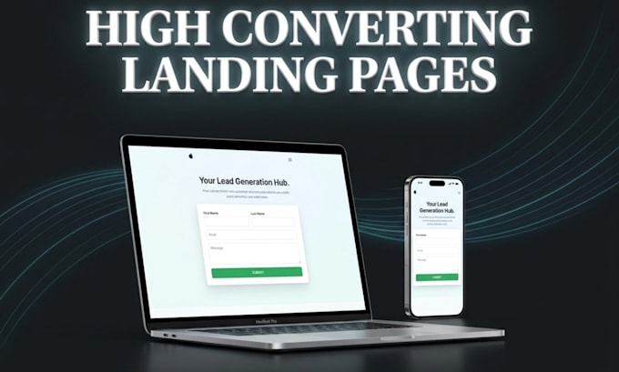 build a high converting landing page for lead generation