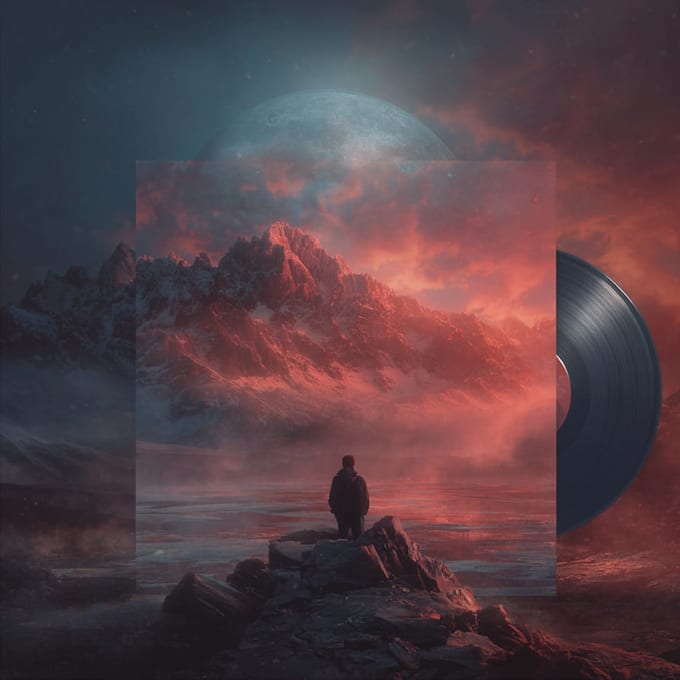 design album cover or single cover art
