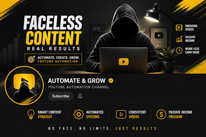 create faceless youtube automation video that earns