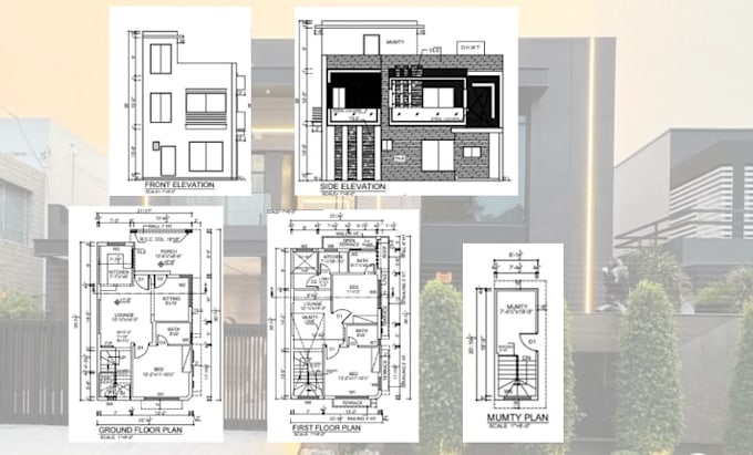 do professional autocad 2d drafting, floor plans and drawings