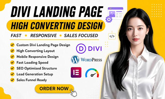 build divi builder bricks builder landing pages wordpress dev portfolio web pro