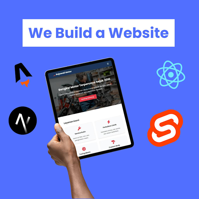 build a high performance and modern website