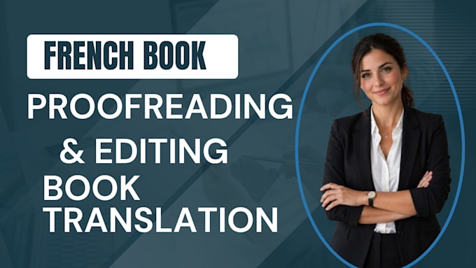 do proofreading editing of your french book children ebook line edit