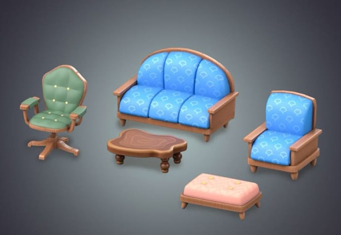 create 3d design, 3d art, decor and model for second life