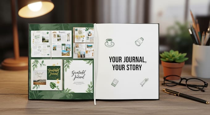 do journal design, prayer journal, workbook design digital planner, kdp journal