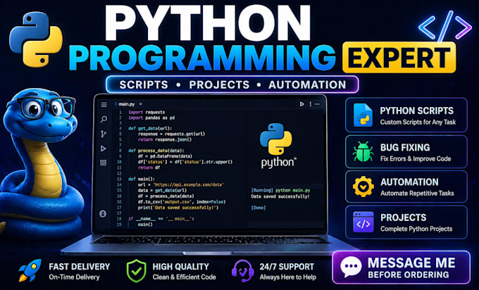 do python programming python scripts projects and automation tasks