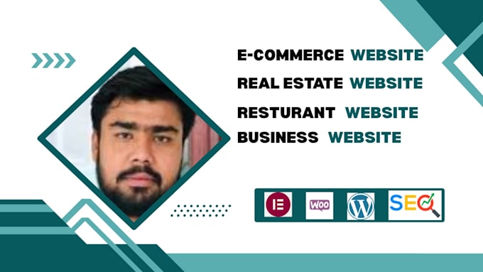 build wordpress website design, ecommerce website, or business website