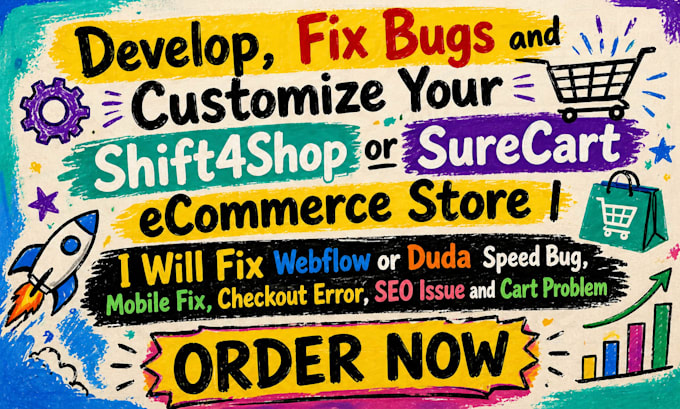 webflow duda speed bug mobile fix checkout error seo issue cart problem fix
