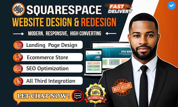 build squarespace website design redesign squarespace website development square