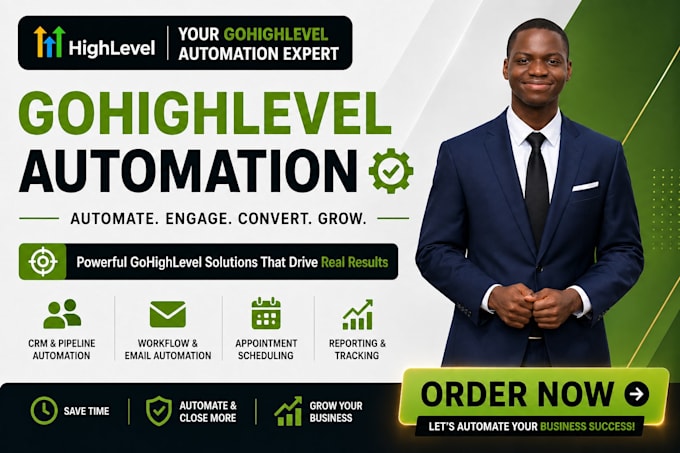 be your gohighlevel automation specialist, ghl CRM and funnel expert