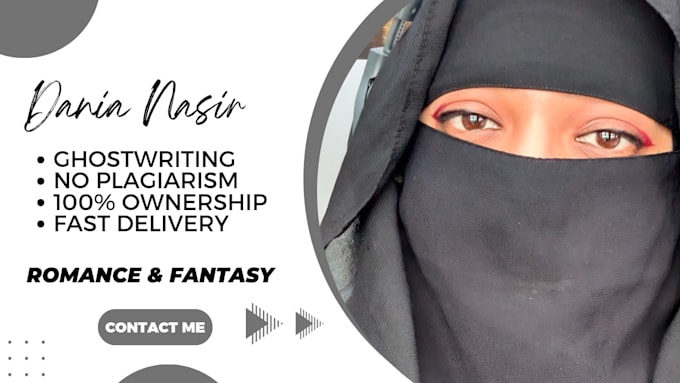 professionally ghostwrite romance and fantasy novels for you