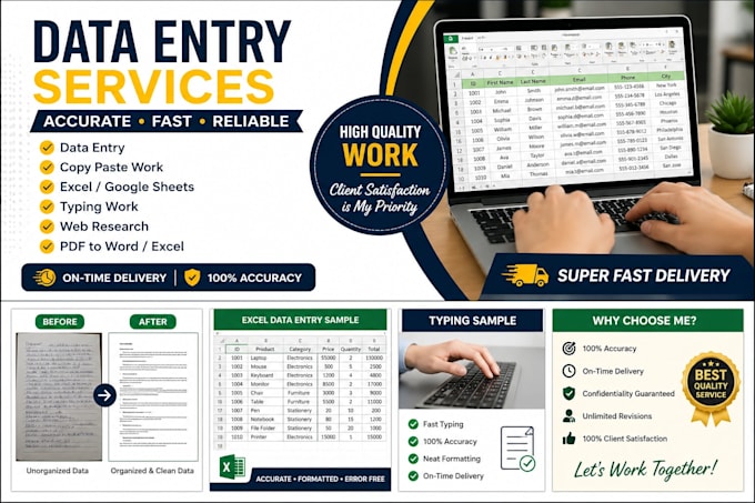 do data entry, typing, copy paste and assignment work