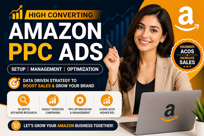 be your amazon PPC expert set up manage and optimize amazon ads
