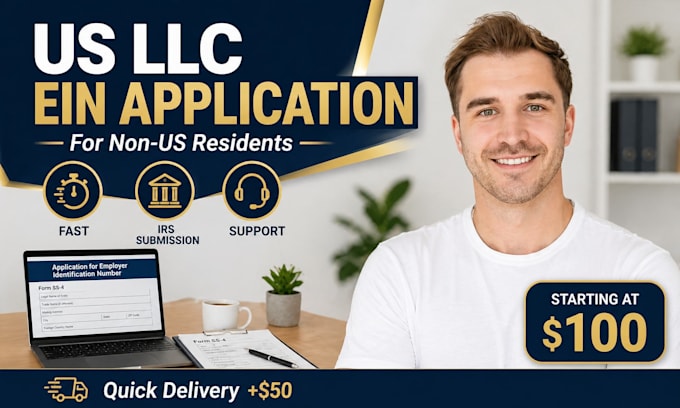 help you apply for an ein for your US llc