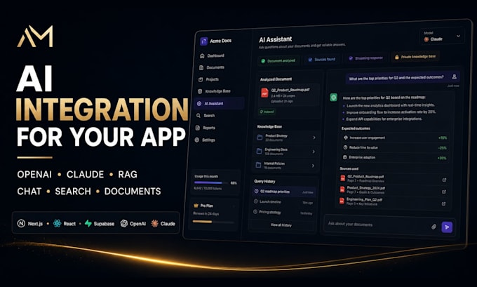 integrate openai or claude ai into your existing web app