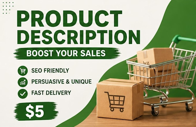 write product descriptions that sell