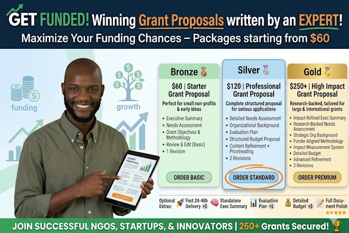 write a winning grant proposal for nonprofits and startups