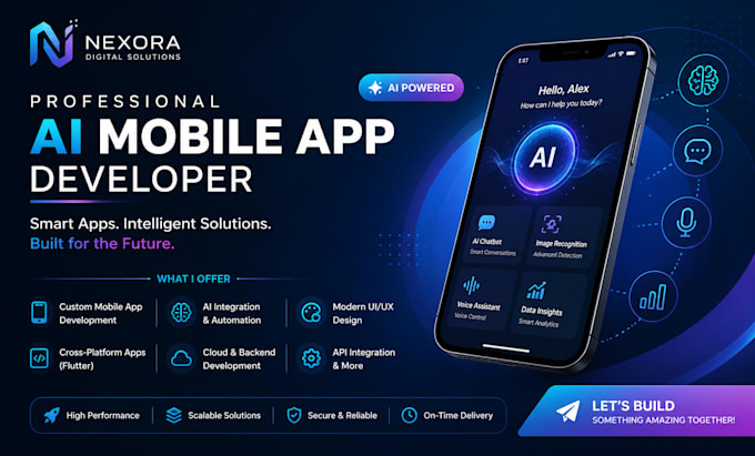 do ai mobile app development, ai automation, ai chatbot, ai mobile app