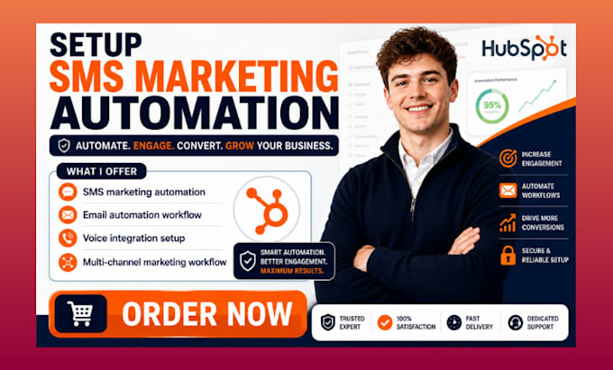 setup sms marketing automation email voice email campaigns integration workflow