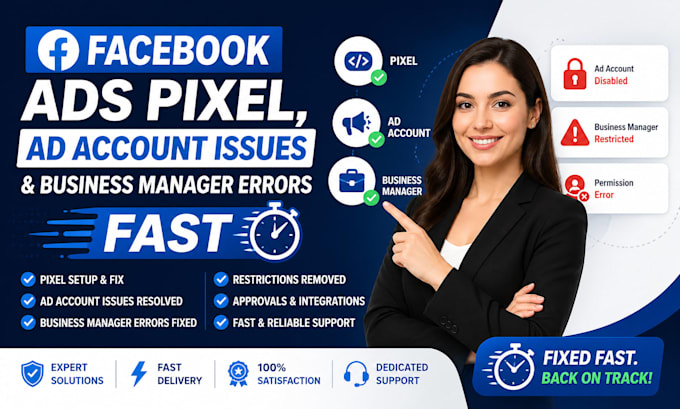 Facebook ads pixel, ad account issues and business manager errors fast ...