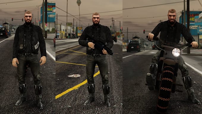 make fivem ped, gta5 character, fivem custom ped, clothing, assets, fivem kuttes