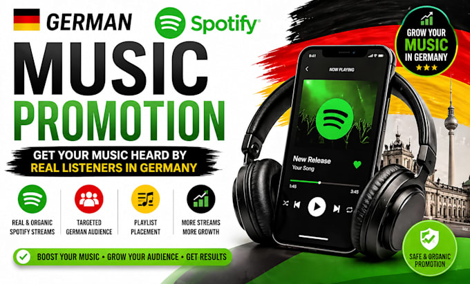 do german spotify music promotion, spotify promotion