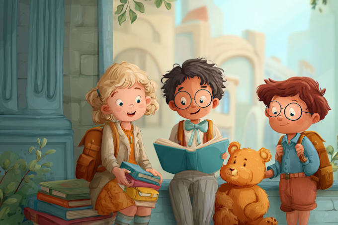 create whimsical and professional children books