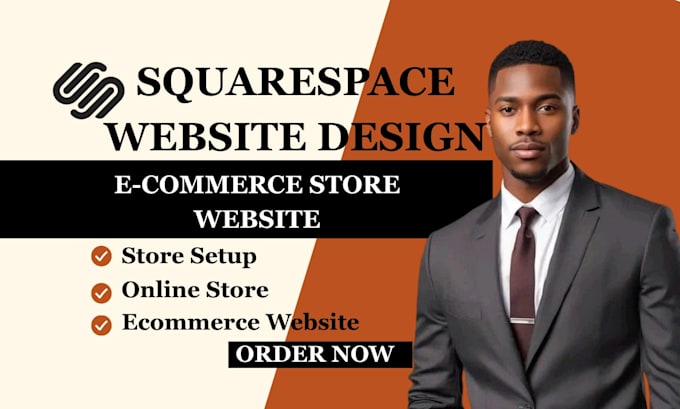 build squarespace ecommerce website, online store design setup and customization