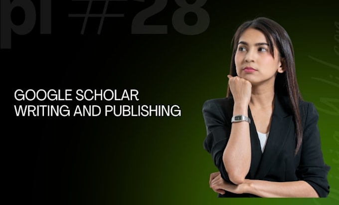 write and publish article in google scholar indexed journal