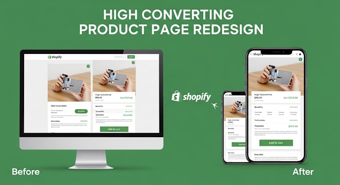 redesign your shopify product page for higher conversions
