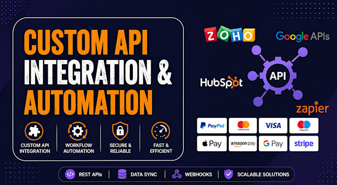 integrate any API to your wordpress website or web app using PHP, node or react