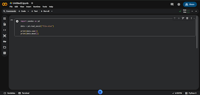 make a chat bot that collects information from execl