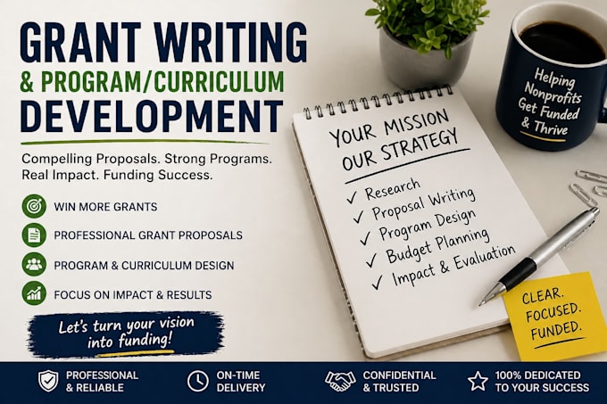 write winning grant proposals for nonprofits and nonprofit programs curriculum