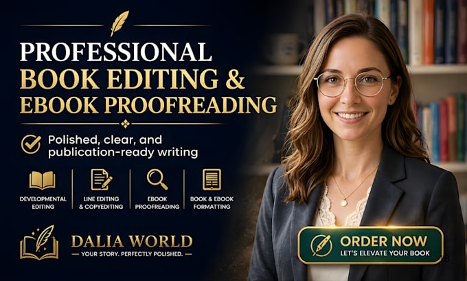 do book editing and formatting, ebook proofreading has developmental book editor
