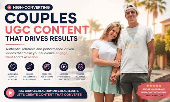 produce high converting couples ugc content for ads