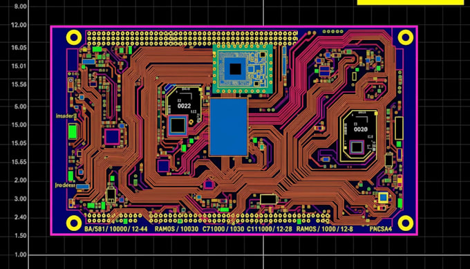 design professional pcb layout and schematic with gerber files