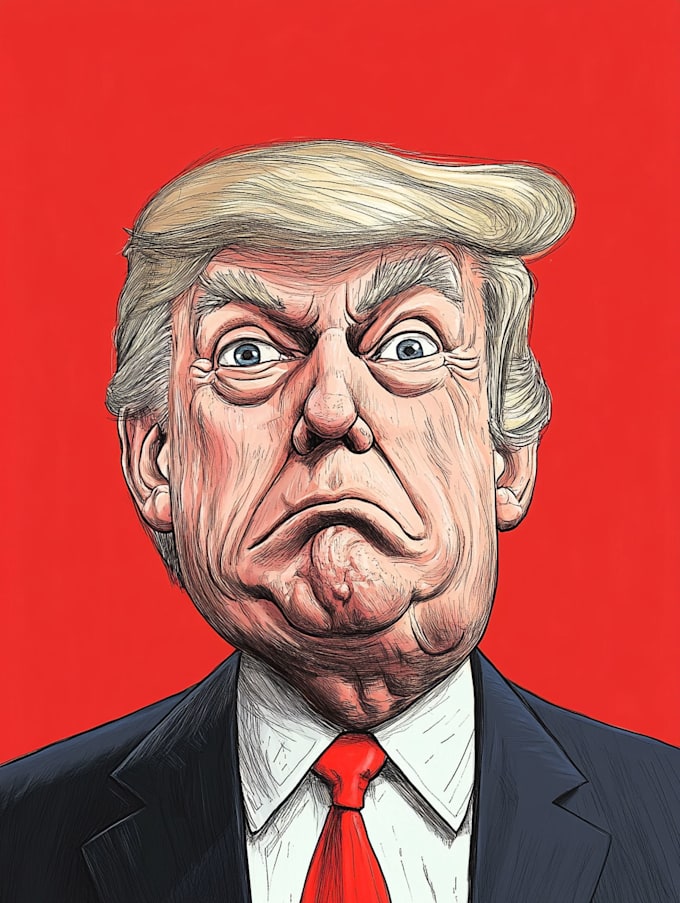 do a political cartoon art