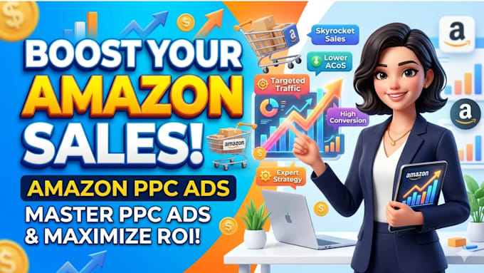 setup and optimize amazon ads campaigns, amazon PPC campaign